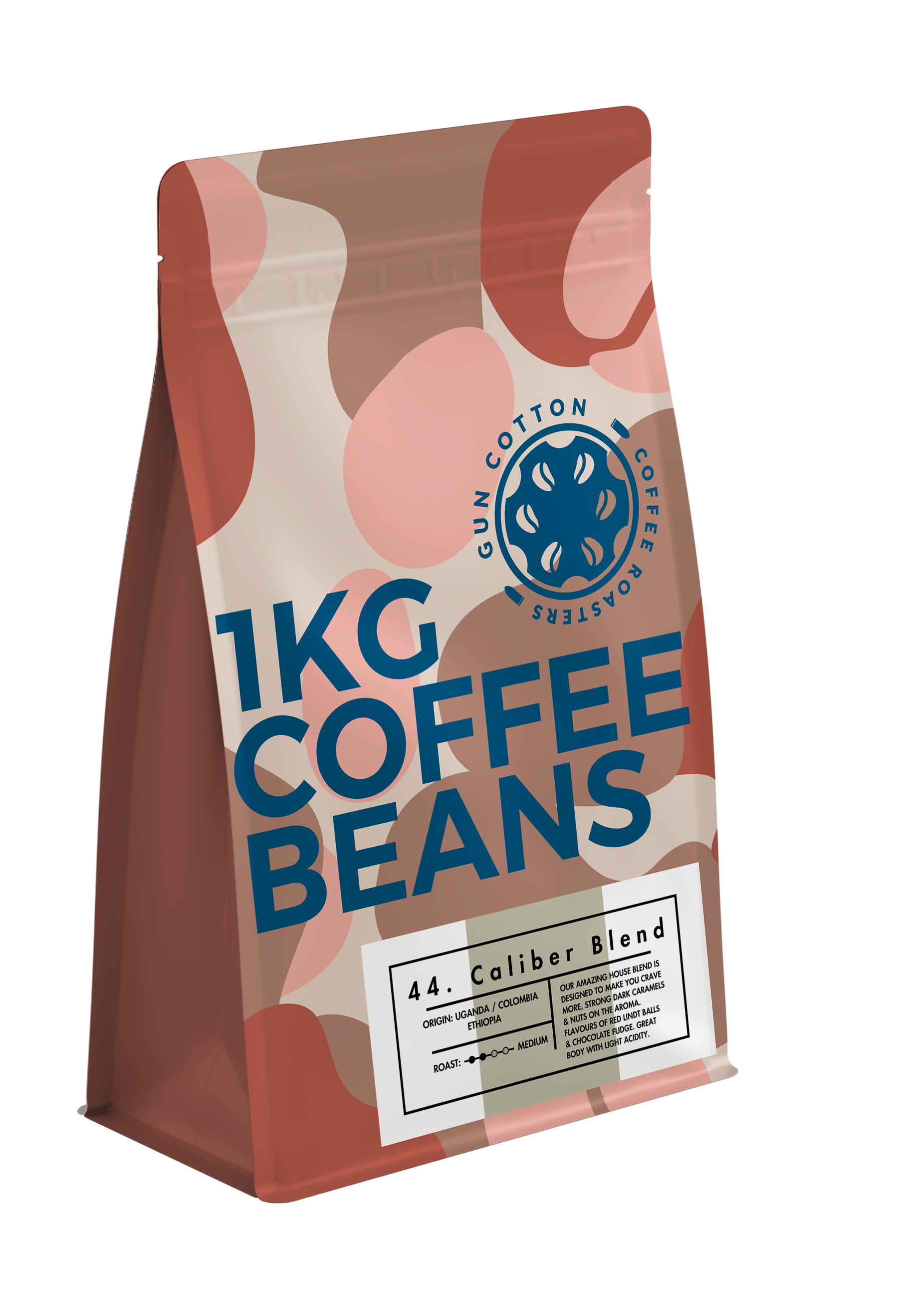 44. Caliber Coffee Beans – Medium-Dark Roast by Guncotton Coffee, Queensland