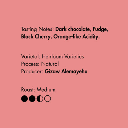 Ethiopia -  Yirgacheffe, Rachia
